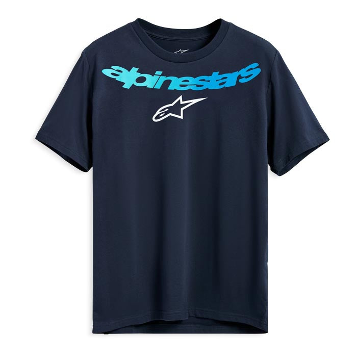 Polera Alpinestars Collared SS CSF Azul Oscuro
