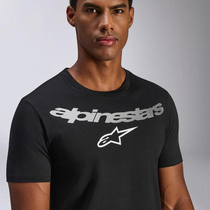 Polera Alpinestars Collared SS CSF Negro