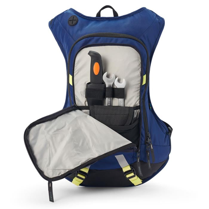Mochila Uswe Raw 12L Orange Blue