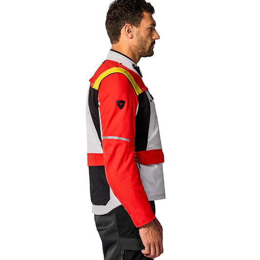 Chaqueta Rev’it! Offtrack 3 H2O Rojo / Blanco