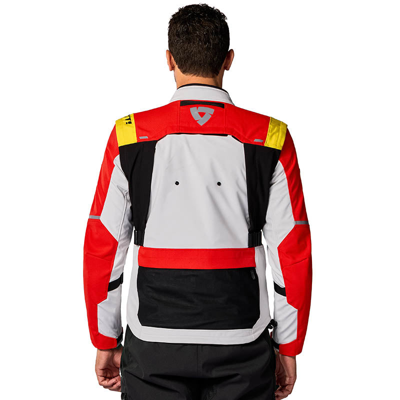 Chaqueta Rev’it! Offtrack 3 H2O Rojo / Blanco