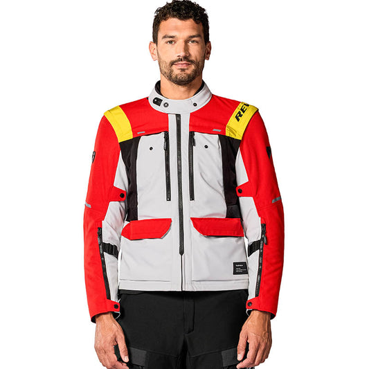 Chaqueta Rev’it! Offtrack 3 H2O Rojo / Blanco