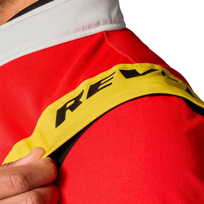 Chaqueta Rev’it! Offtrack 3 H2O Rojo / Blanco