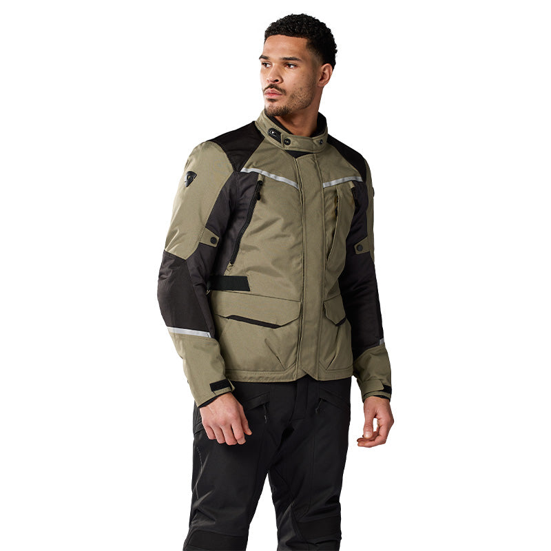 Chaqueta Rev’it! Voltiac 3 H2O Verde Oliva / Antracita