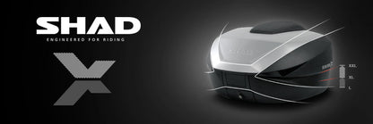 Maleta para Moto Shad  Top Case SH-59X Expandible