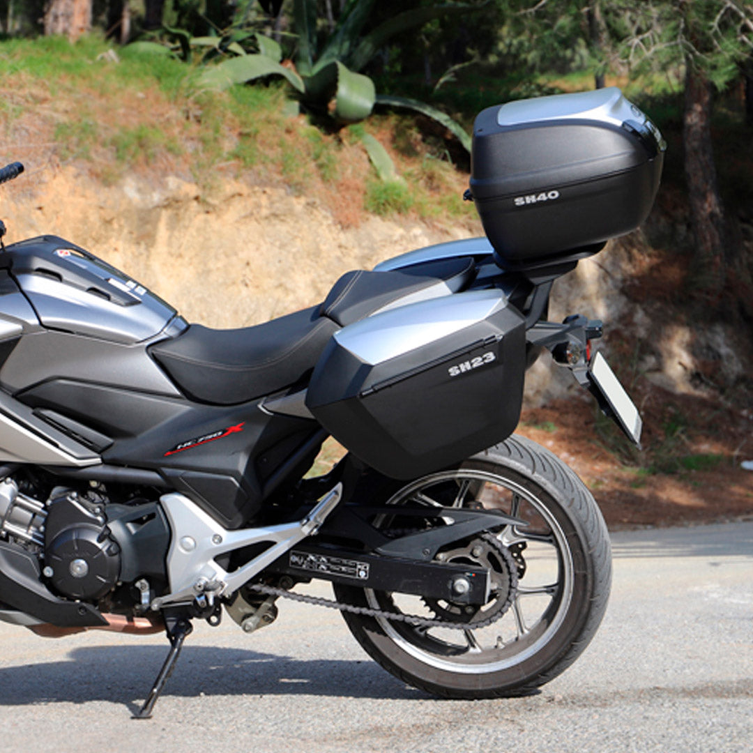 Maleta para Moto Shad Maleta Top Case SH40 Alu Look