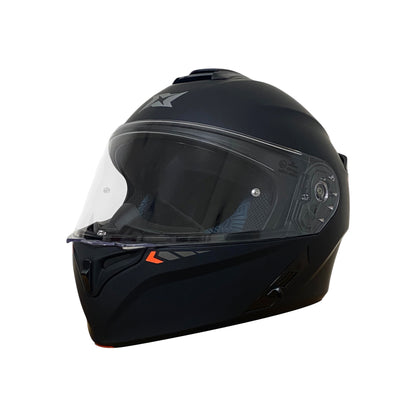 Casco Abatible Axxis Storm Negro Mate