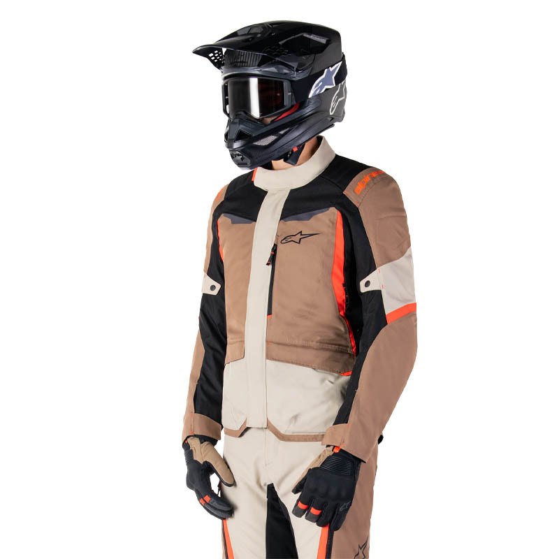 Chaqueta Alpinestars ST-1 Waterproof Caqui Oscuro/ Arena