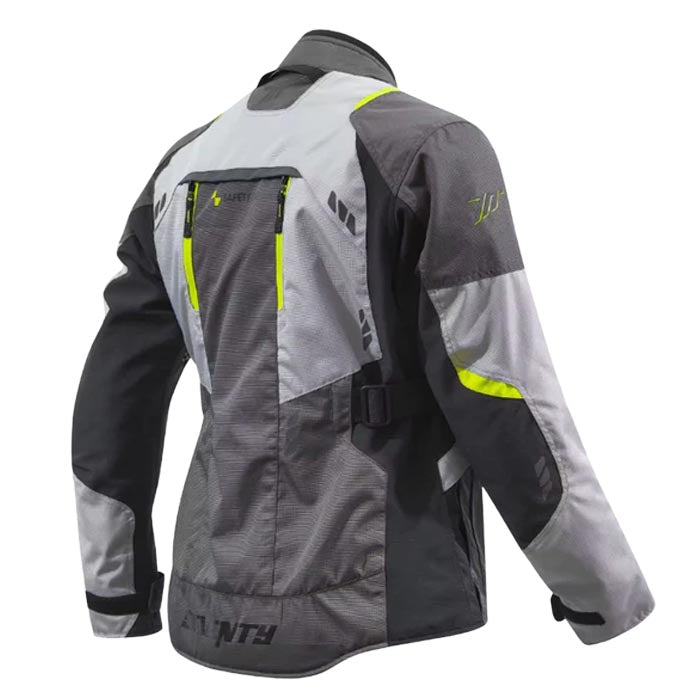 Chaqueta Seventy SD-JT67 Tanami Touring Negro/Gris/Amarillo