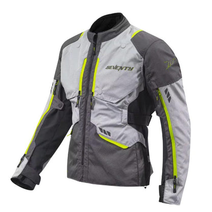 Chaqueta Seventy SD-JT67 Tanami Touring Negro/Gris/Amarillo