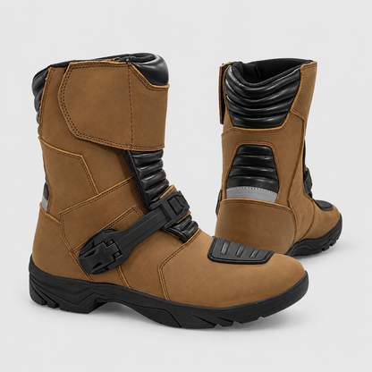Botas Moto Calle Sierra Cafe/Negro KMZ