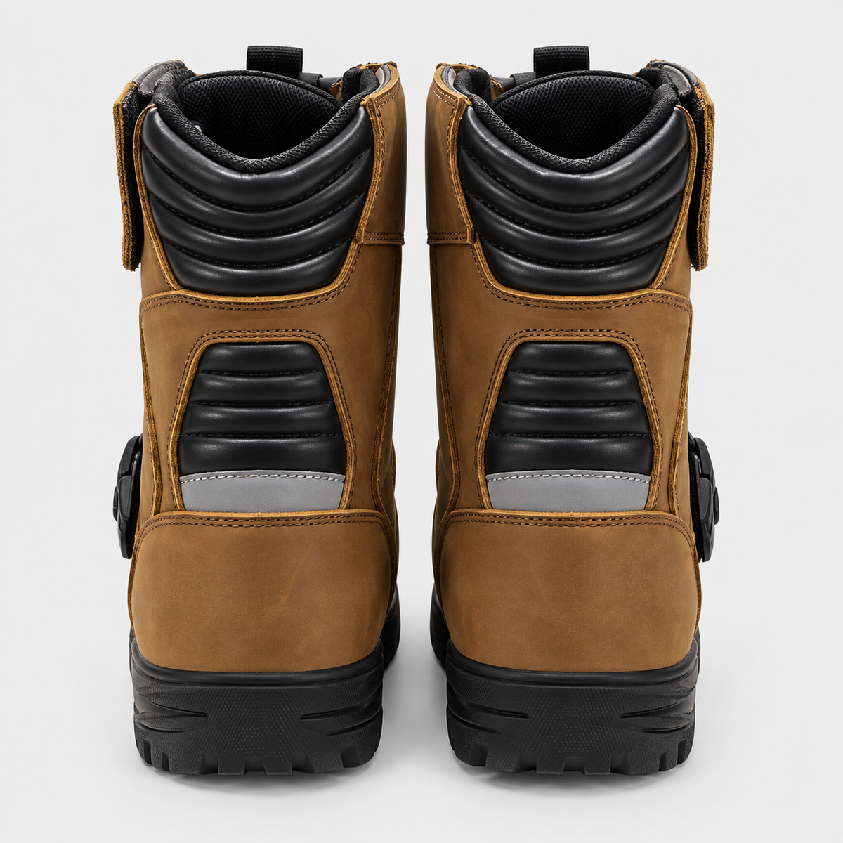 Botas Moto Calle Sierra Cafe/Negro KMZ