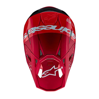 Casco ALPINESTARS Supertech S-M10 Flood Red / Fluo Red M&G