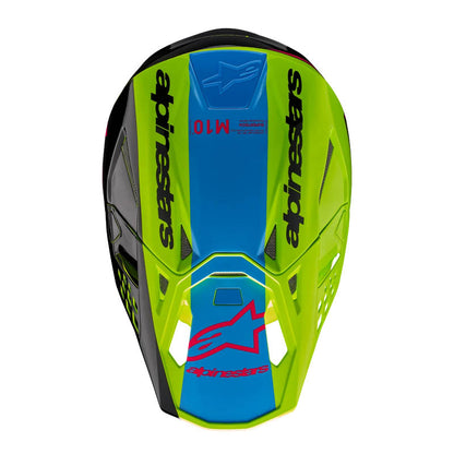 Casco ALPINESTARS Supertech S-M10 Unite Yellow Fluo