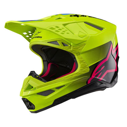 Casco ALPINESTARS Supertech S-M10 Unite Yellow Fluo