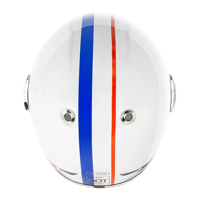 Casco T1 Allegiance Blanco/Rojo/Azul