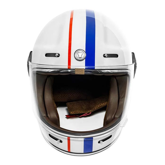 Casco T1 Allegiance Blanco/Rojo/Azul