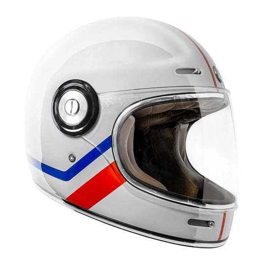 Casco T1 Allegiance Blanco/Rojo/Azul