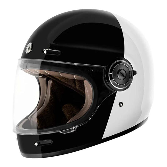 Casco T1 Fifty One Fifty Negro/Blanco