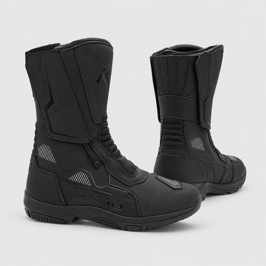 Botas Moto Calle Tx-10 Negro KMZ
