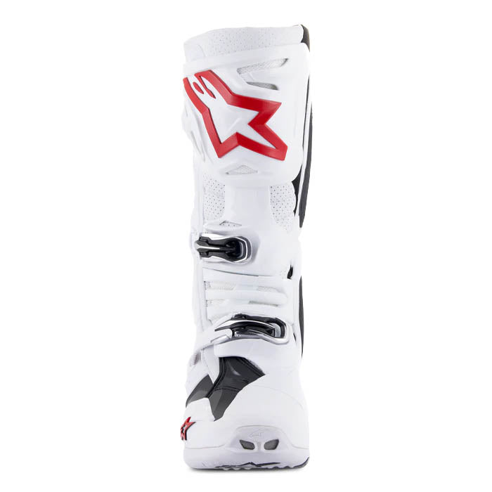Botas Alpinestars Tech 10 Supervented Blancas / Rojas