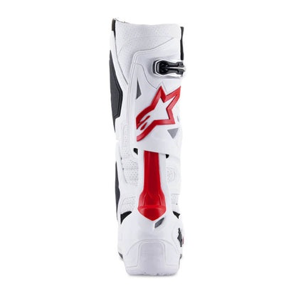 Botas Alpinestars Tech 10 Supervented Blancas / Rojas