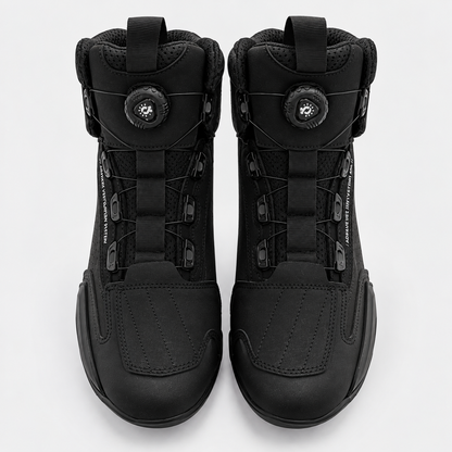 Zapatos Moto Calle Vivian Negro KMZ