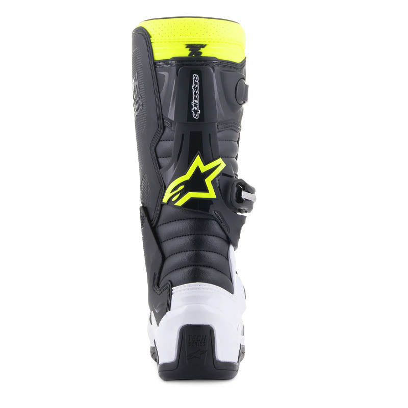 Botas Alpinestars Tech 7s Negro/ Azul/ Amarillo Fluor Junior