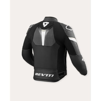 Rev’it! Chaqueta de Cuero Quantum 3 Negro / Antracita