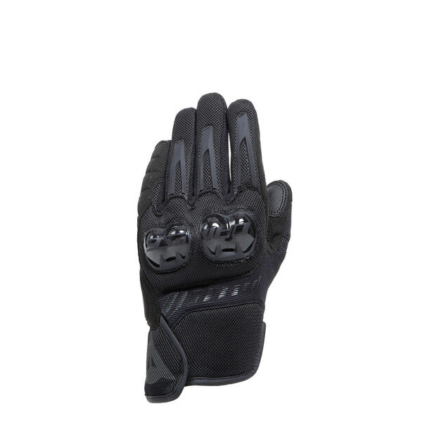 Guante Dainese Mig 3 Air Tex Negro / Negro