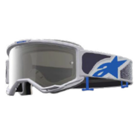 Antiparras Alpinestars Vision 5 Drag Azul Claro / Plata