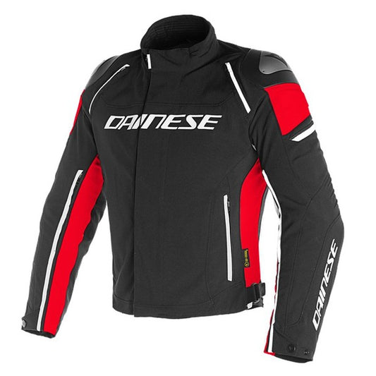Chaqueta Dainese Racing 3 D-Dry Negro / negro / rojo