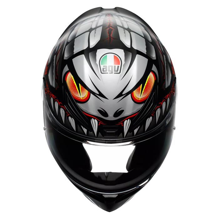Casco AGV K1 S Lyzard Black – Motoqueros Chile