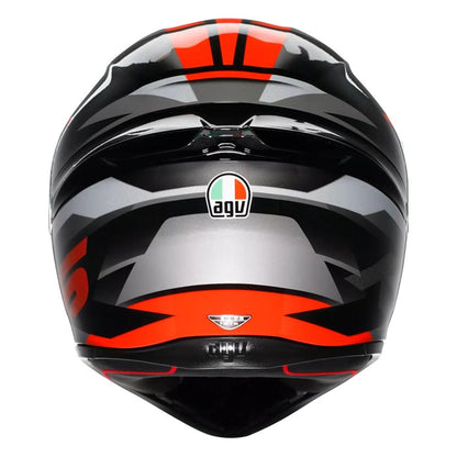 Casco AGV K1 S Fastlap Negro/Gris/Rojo