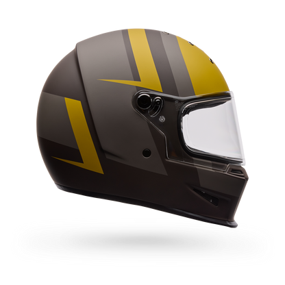 Casco Moto Calle Eliminator Negro/Amarillo Bell
