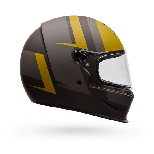 Casco Moto Calle Eliminator Negro/Amarillo Bell