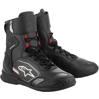 Botas ALPINESTARS Superfaster Negro/ Gris/ Rojo Fluor