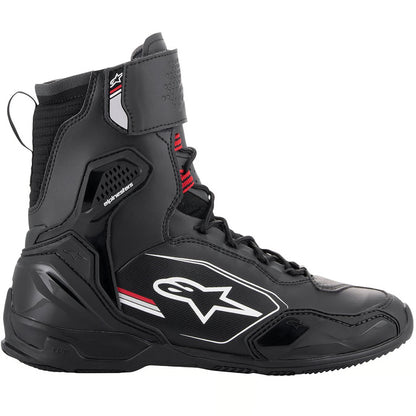Botas ALPINESTARS Superfaster Negro/ Gris/ Rojo Fluor