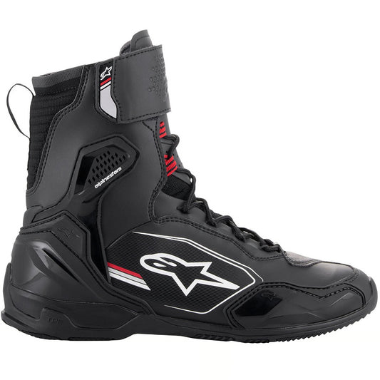 Botas ALPINESTARS Superfaster Negro/ Gris/ Rojo Fluor