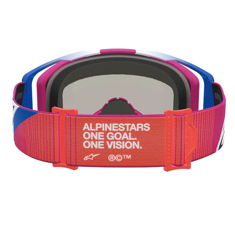 Antiparras Alpinestars Vision 8 Maven Fire Red / Negro / Rojo