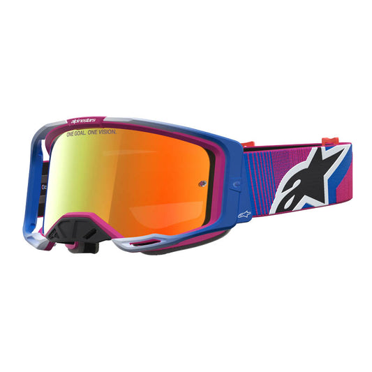 Antiparras Alpinestars Vision 8 Maven Fire Red / Negro / Rojo