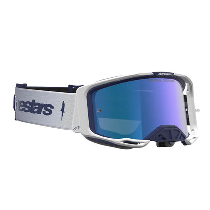 Antiparras Alpinestars Vision 8 Amber Azul Oscuro/ Blanco/ Azul