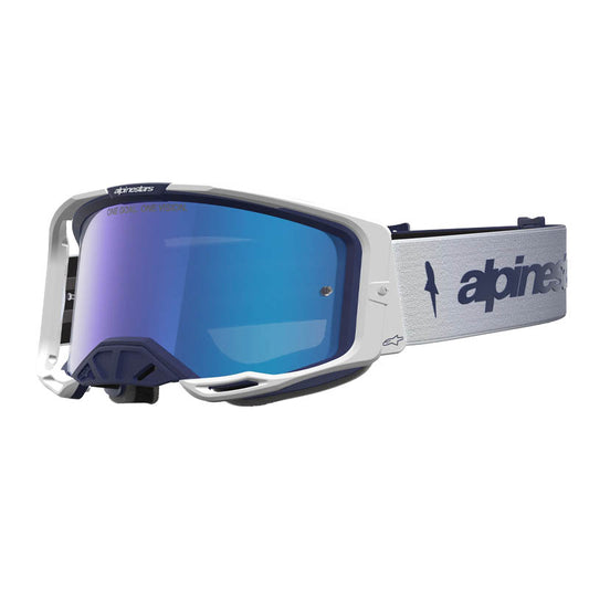 Antiparras Alpinestars Vision 8 Amber Azul Oscuro/ Blanco/ Azul
