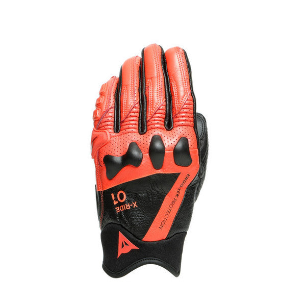 Guante Dainese X-Ride Negro / Rojo fluor