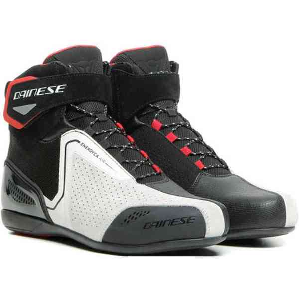 Zapatillas Dainese Energyca Air Negro / Blanco / Rojo Lava