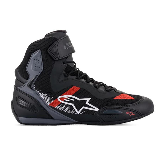 Botas Alpinestars Faster 3 Rideknit Negro/ Gris/ Rojo