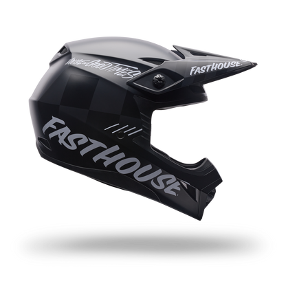 Casco Moto Mx-10 Mips FH Goodtimes Negro Mate Bell