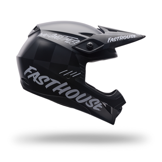 Casco Moto Mx-10 Mips FH Goodtimes Negro Mate Bell