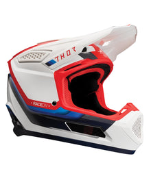 Casco Thor Fleet Defy blanco/rojo/azul