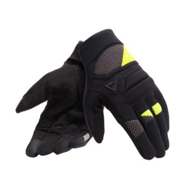 Guante Dainese Fogal Unisex Negro / Amarillo Fluor